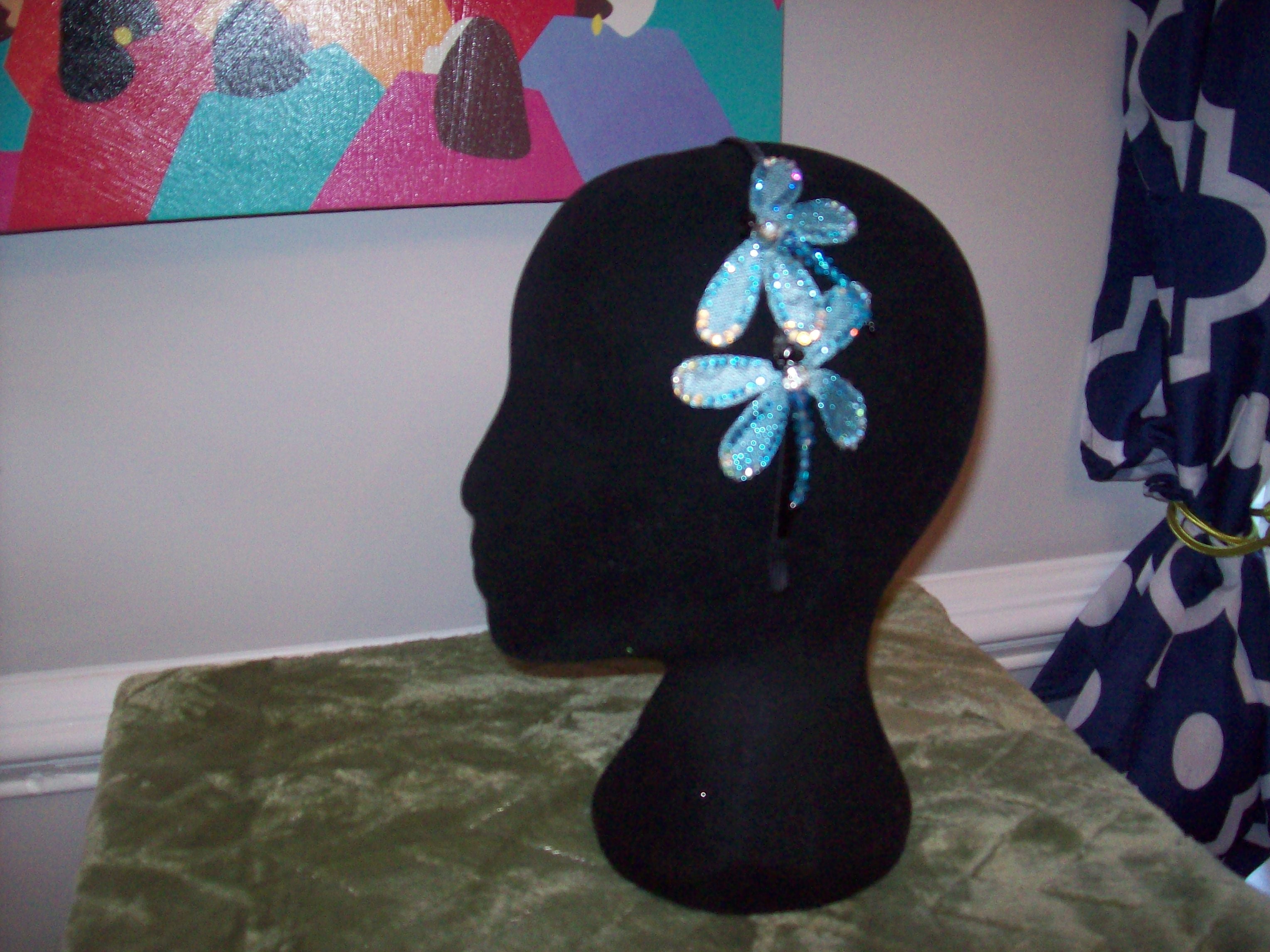 HC--dragon fly headband