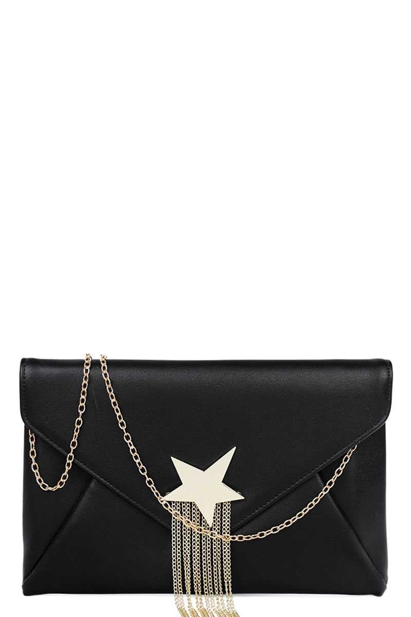 BC envelop clutch black